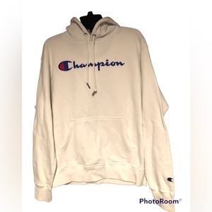 Not for sale Champion Men's Fleece Hooded Sweatshirt For Men. Size M.
